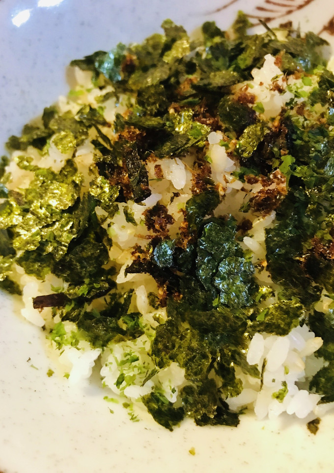 毎日のしろごはん●おかか昆布＆海苔ごはん-レシピのメイン写真