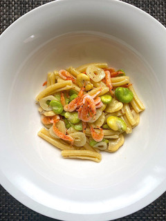 そら豆と桜海老のパスタ-レシピのメイン写真