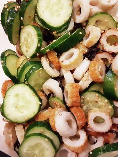 ちくわときゅうりの塩昆布和え-レシピのメイン写真