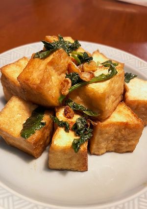 厚揚げ照り焼き　にんにくしそ風味-レシピのメイン写真