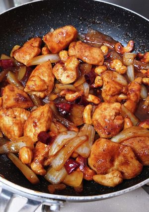 タイ風鶏肉とカシューナッツの炒め物-レシピのメイン写真