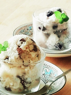 パックで5分☆ブルーベリーアイスクリーム-レシピのメイン写真