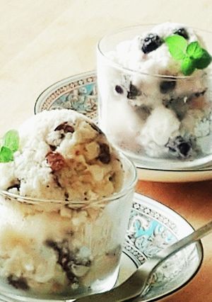 パックで5分☆ブルーベリーアイスクリーム-レシピのメイン写真