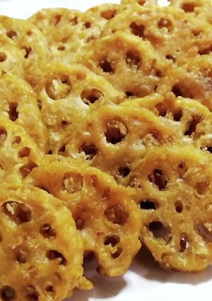 冷凍レンコンで♪スパイシーカレー唐揚げ-レシピのメイン写真