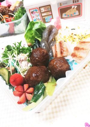 新緑の季節弁当-レシピのメイン写真