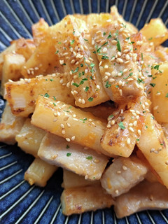 長芋と柔らか豚肉のスタミナ炒め-レシピのメイン写真