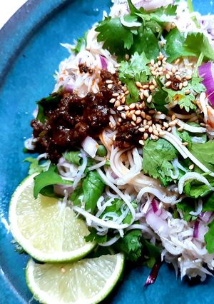 パクチーとライムのエスニック素麺-レシピのメイン写真