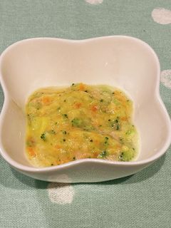 【離乳食中期】かぼちゃとツナのシチュー-レシピのメイン写真