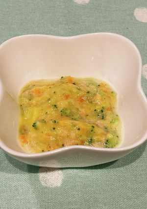 【離乳食中期】かぼちゃとツナのシチュー-レシピのメイン写真