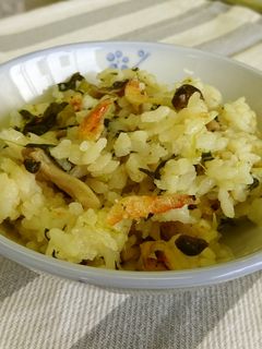 【主食】Ca豊富!桜えびの炊き込みご飯-レシピのメイン写真