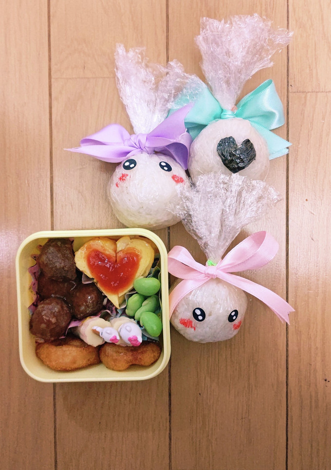 お弁当 双子 記録用♤◇♡♧-レシピのメイン写真