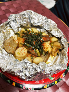 ホタテ?みたいなホイル焼き-レシピのメイン写真