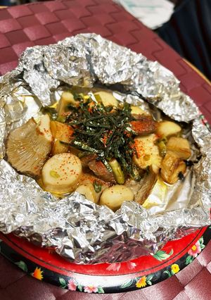 ホタテ?みたいなホイル焼き-レシピのメイン写真