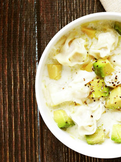 餃子皮deスープパスタ風-レシピのメイン写真
