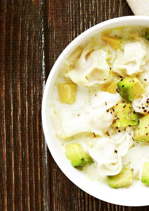 餃子皮deスープパスタ風-レシピのメイン写真