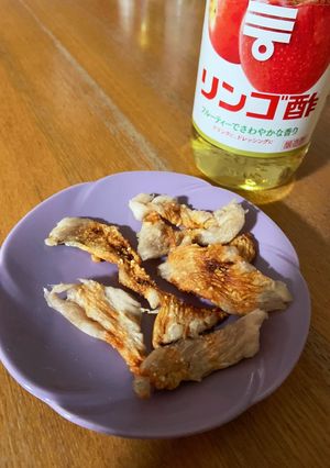 筋肉モリモリ☆鶏ムネ肉のカリカリせんべい-レシピのメイン写真