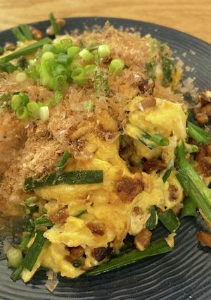 納豆とニラ入り！豆腐チャンプルー-レシピのメイン写真