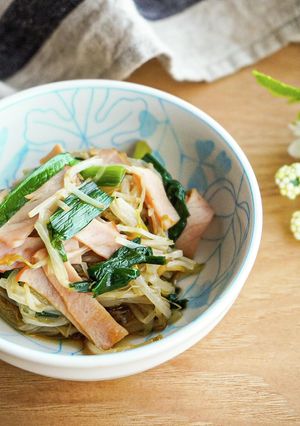 簡単おかず！もやしとニラのオイスター炒め-レシピのメイン写真