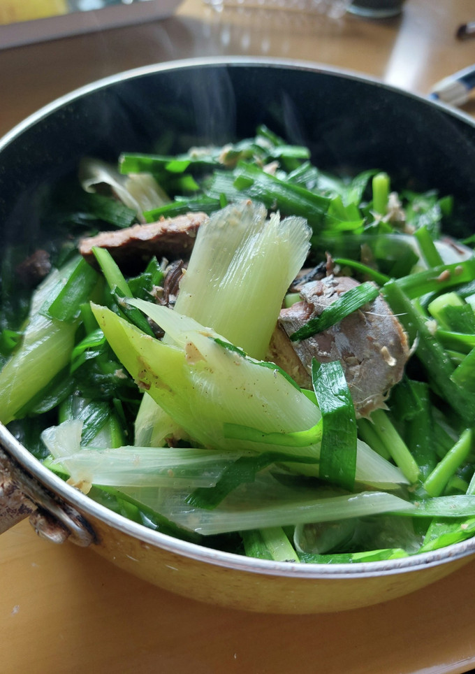 簡単すぎる栄養しかないサバ缶の炒め煮-レシピのメイン写真