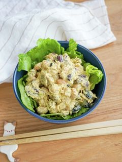 ミックスビーンズのカレーツナマヨサラダ-レシピのメイン写真