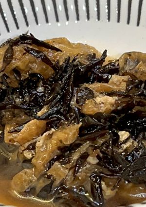 ひじきの梅煮-レシピのメイン写真