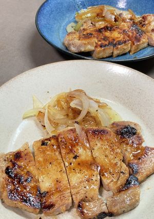 もろみのチカラで柔らか、トンテキ-レシピのメイン写真