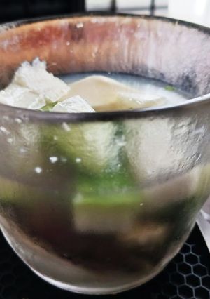 豆腐と野菜（胡瓜、冬瓜）と薬味の浅漬け-レシピのメイン写真