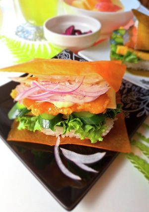 【ベジート】でおにぎりサンド★-レシピのメイン写真