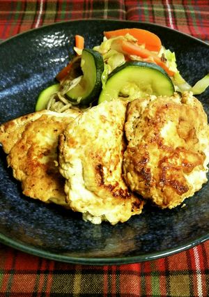 おからパウダー入り・豆腐ハンバーグ-レシピのメイン写真