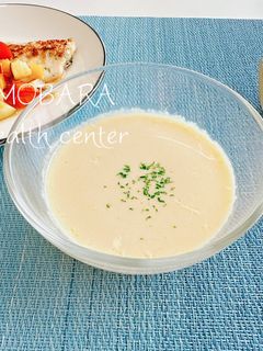 減塩!!とうもろこしの冷製スープ-レシピのメイン写真