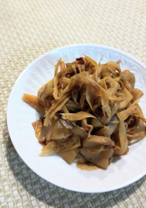 ごぼうとこんにゃく煮-レシピのメイン写真