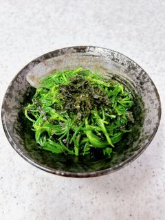 海苔たっぷり♪おかひじきのナムル-レシピのメイン写真