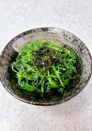 海苔たっぷり♪おかひじきのナムル-レシピのメイン写真