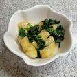 油揚げとほうれん草の胡麻和え
