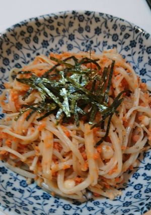 簡単！美味しい♪えのきの鮭バター和え♪-レシピのメイン写真