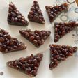 6月の和菓子は水無月!ヨモギ入り♪