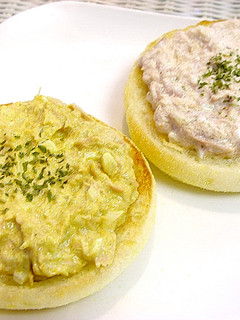 カレーツナマヨマフィン-レシピのメイン写真
