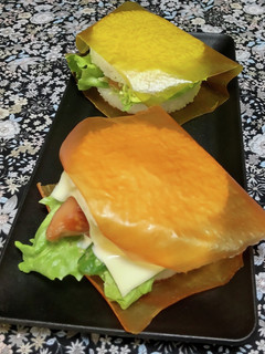 簡単! おにぎりサンド(ベジート)-レシピのメイン写真