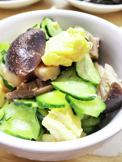 干し椎茸と卵の酢の物-レシピのメイン写真