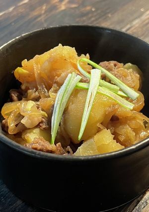 わが家のシンプル簡単肉じゃが-レシピのメイン写真