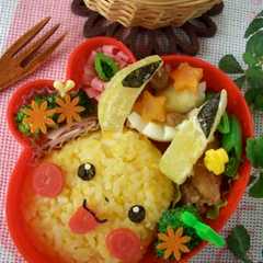 รูปของ ＊ピカチュウ＊簡単　キャラ弁レシピ
