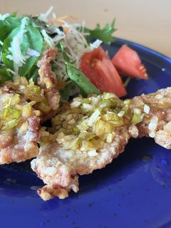ザックザクの豚こま竜田揚げ 油淋鶏風-レシピのメイン写真