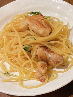 「簡単」鶏ポン酢パスタ-レシピのメイン写真