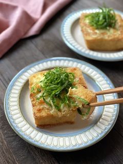 厚揚げの胡麻味噌チーズ焼き-レシピのメイン写真