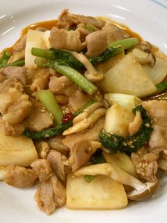 豚肉とカブの中華炒め-レシピのメイン写真