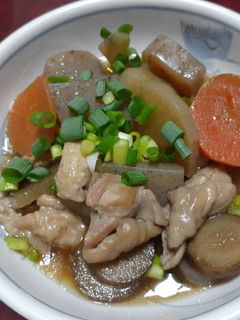 鶏皮の煮込み-レシピのメイン写真