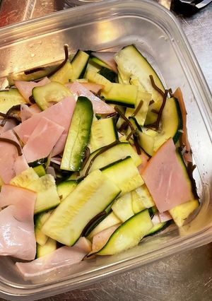 ズッキーニのさっぱり塩昆布和え-レシピのメイン写真
