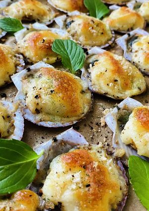 ベビーホタテ・ひとくち豆腐グラタン-レシピのメイン写真