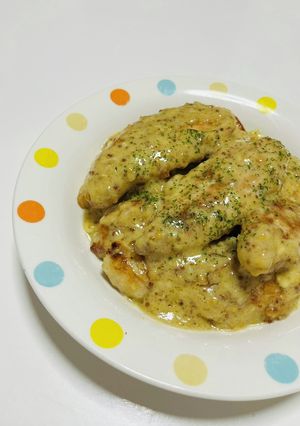 ささみのレモンマスタードクリーム-レシピのメイン写真