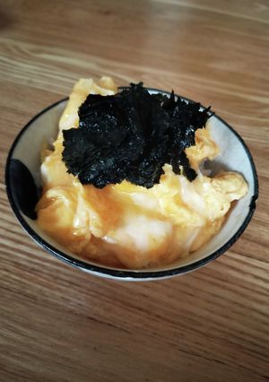 材料2つ！超ずぼら飯！めちゃうま卵飯！-レシピのメイン写真